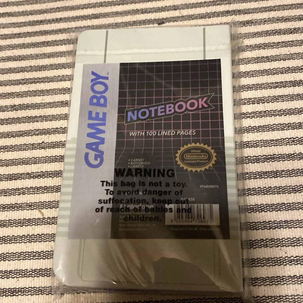 Gameboy Notebook - Picture 2 of 2